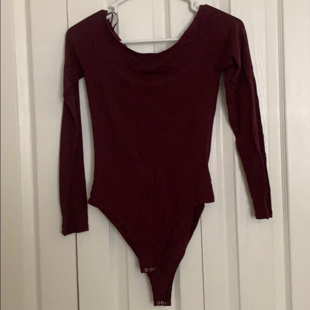 Aeropostale off the shoulder body suit